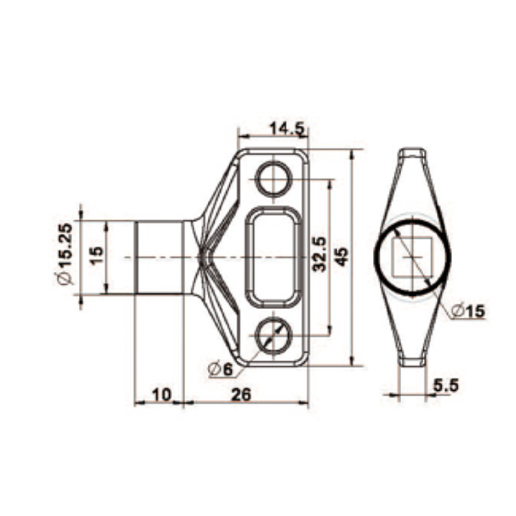 เครื่องมือประเภท กุญแจพลาสติก-3705-4