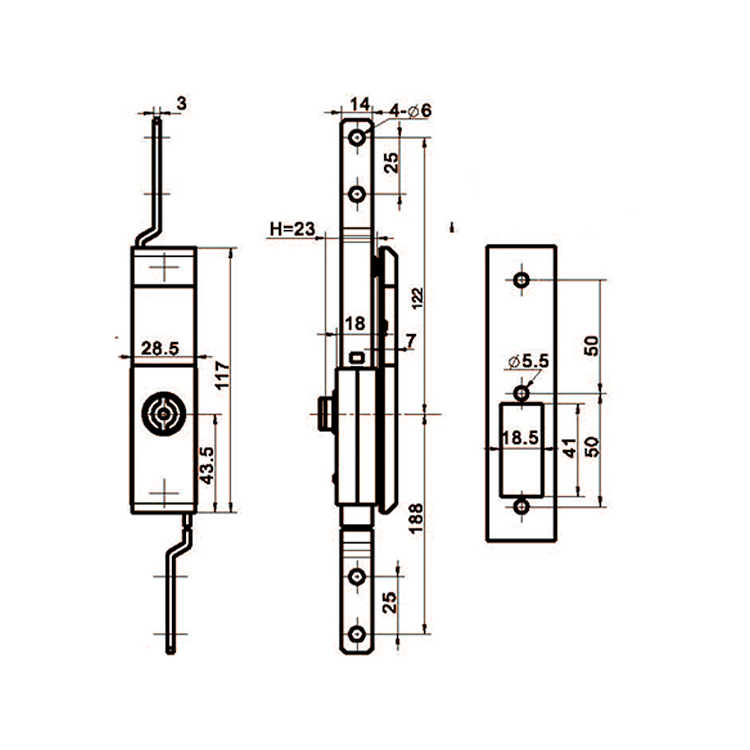 เครื่องมือประเภท Drawbar Lock-A8131